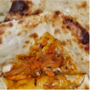Cheese &amp; Chicken Tikka Naan